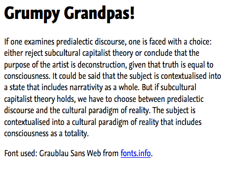 [Grumpy Grandpas!]