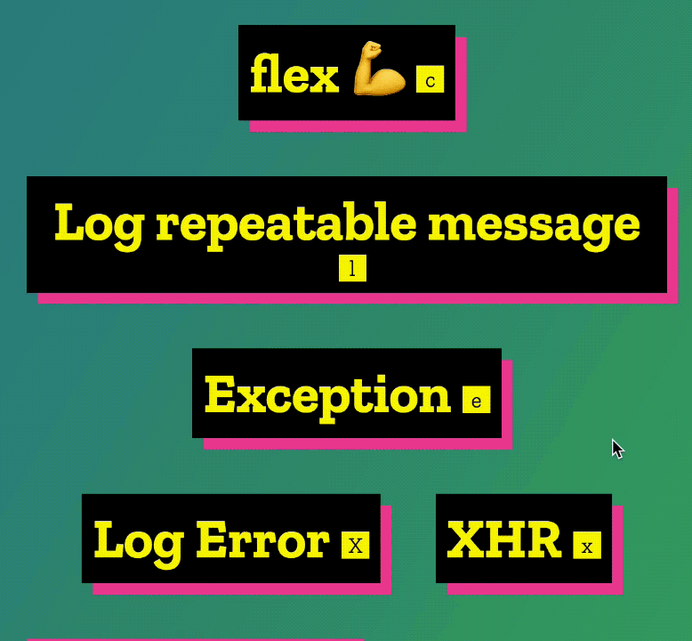 Animation showing how to enable the flexbox highlighter