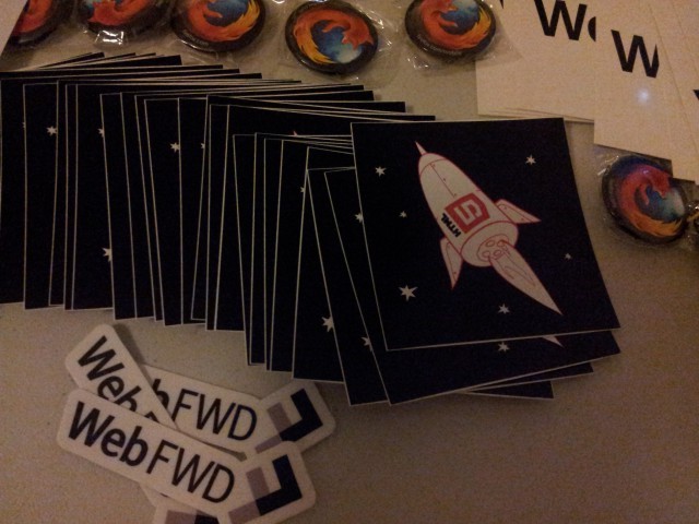 stickers, swag, rockets!