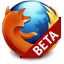 Firefox Beta logo
