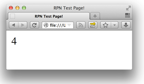 Screenshot of simple-example.rpn's result