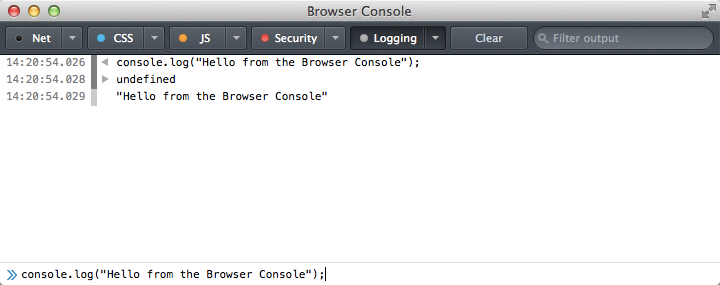 01-Browser Console