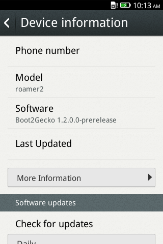 ZTE Open upgraded to Firefox OS 1.2