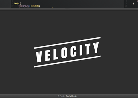 Velocity.js CodePen Demo