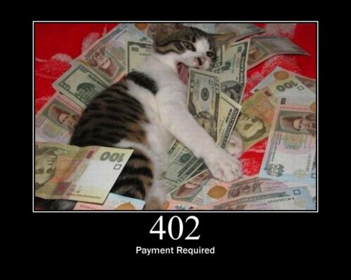 402 Payment Required from girlie mac on flickr
