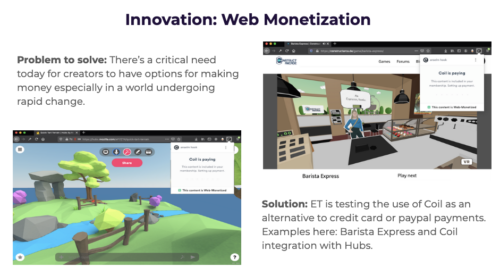 Innovation: Web Monetization