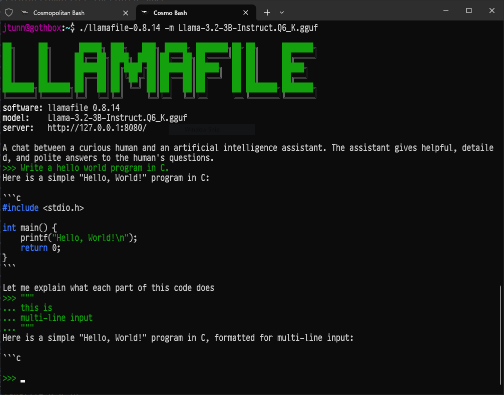 We’ve just released  Llamafile 0.8.14, the latest version of our popular open source AI tool. A  Mozilla Builders project , Llamafile turns model we